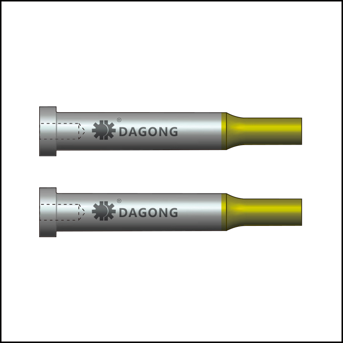 Coating center dowel regular punches