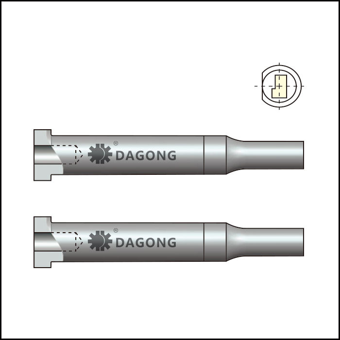 Classified shape center dowel regular punches