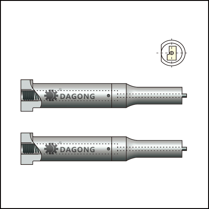 Classified shape regular ejector punches