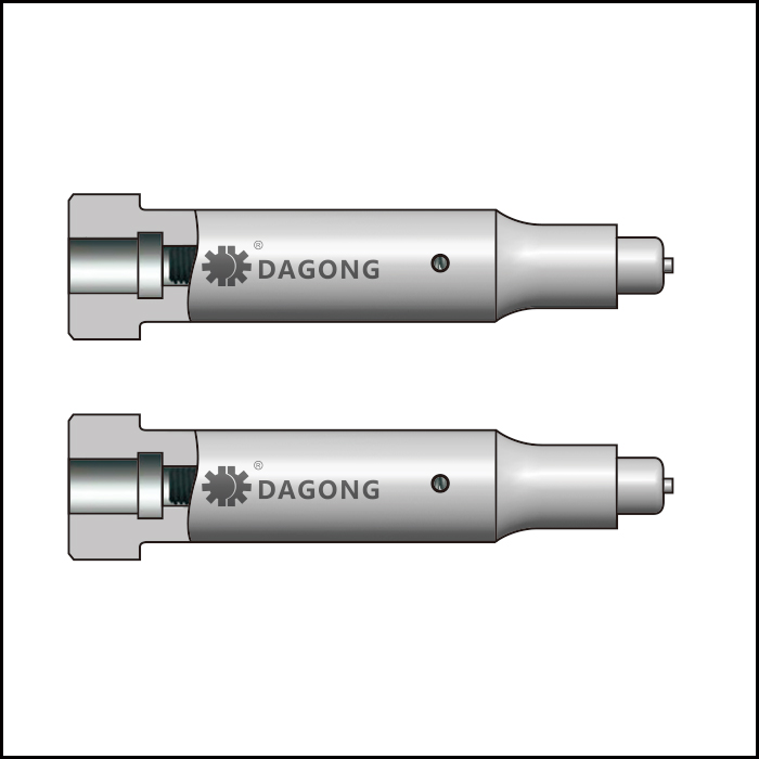 Center dowel regular form ejector punches for thicker material