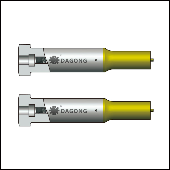 Sureface coating center dowel ejector punches for thicker material