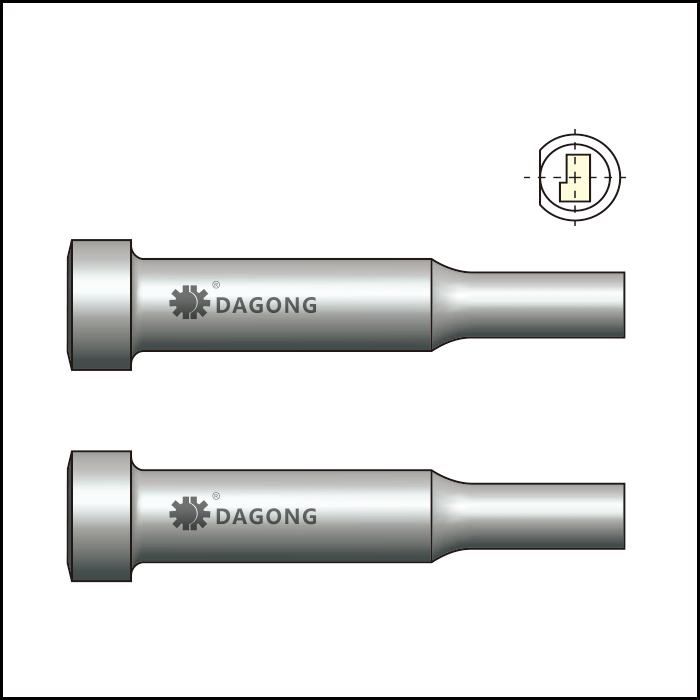 Classified shape regular punches for thicker material