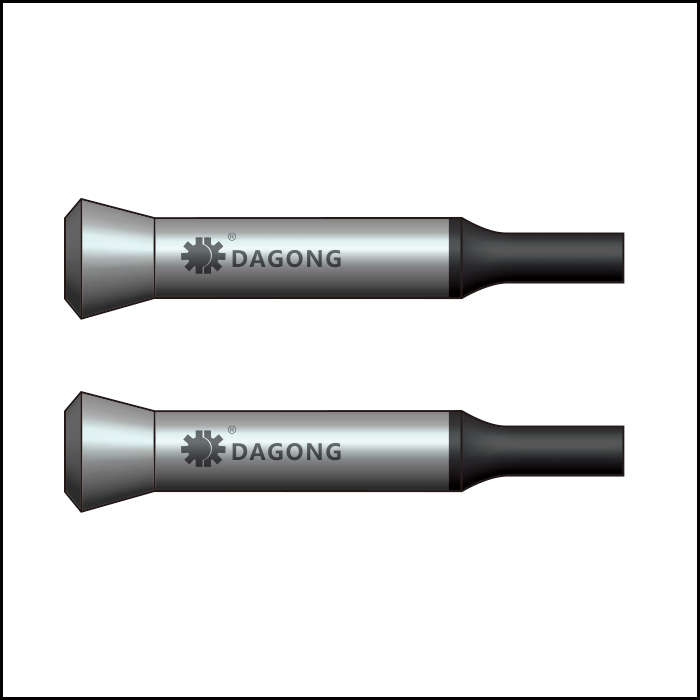 Sureface coating piercing punch/DIN9861-30degree