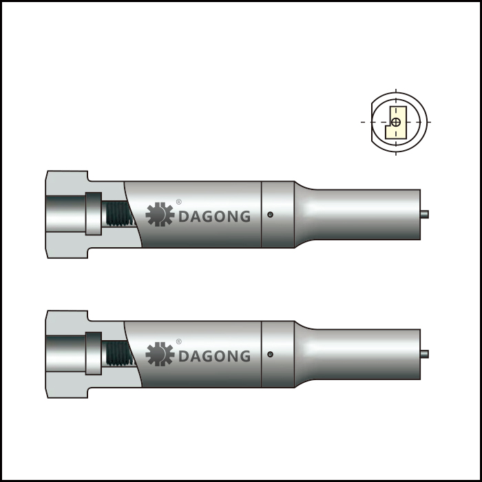 Classified shape center dowel ejector punches for thicker material