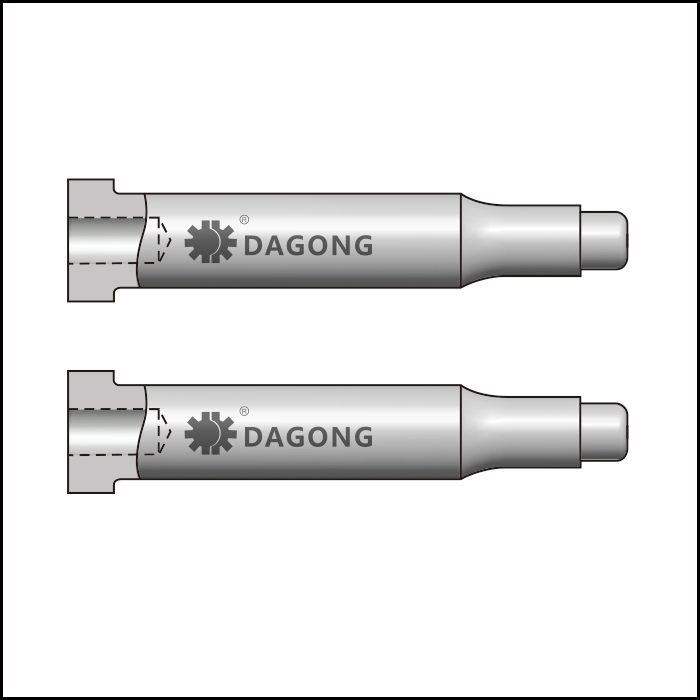 Center dowel regular form punches